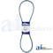 A & I Products Aramid Blue V-Belt (5/8" X 53" ) 22" x3.5" x0.5" A-B50K - alternate 1